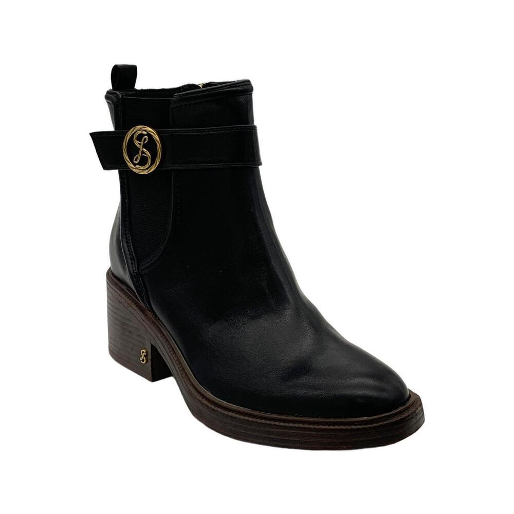 Sam And Libby Women's Natalia Bootie Black - Medium